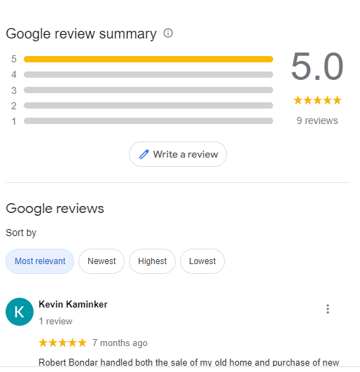 Google review picture