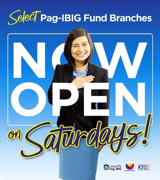Pag-IBIG Fund Rosario Branch - New Schedule